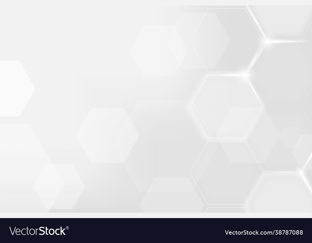 Digital technology background with hexagon