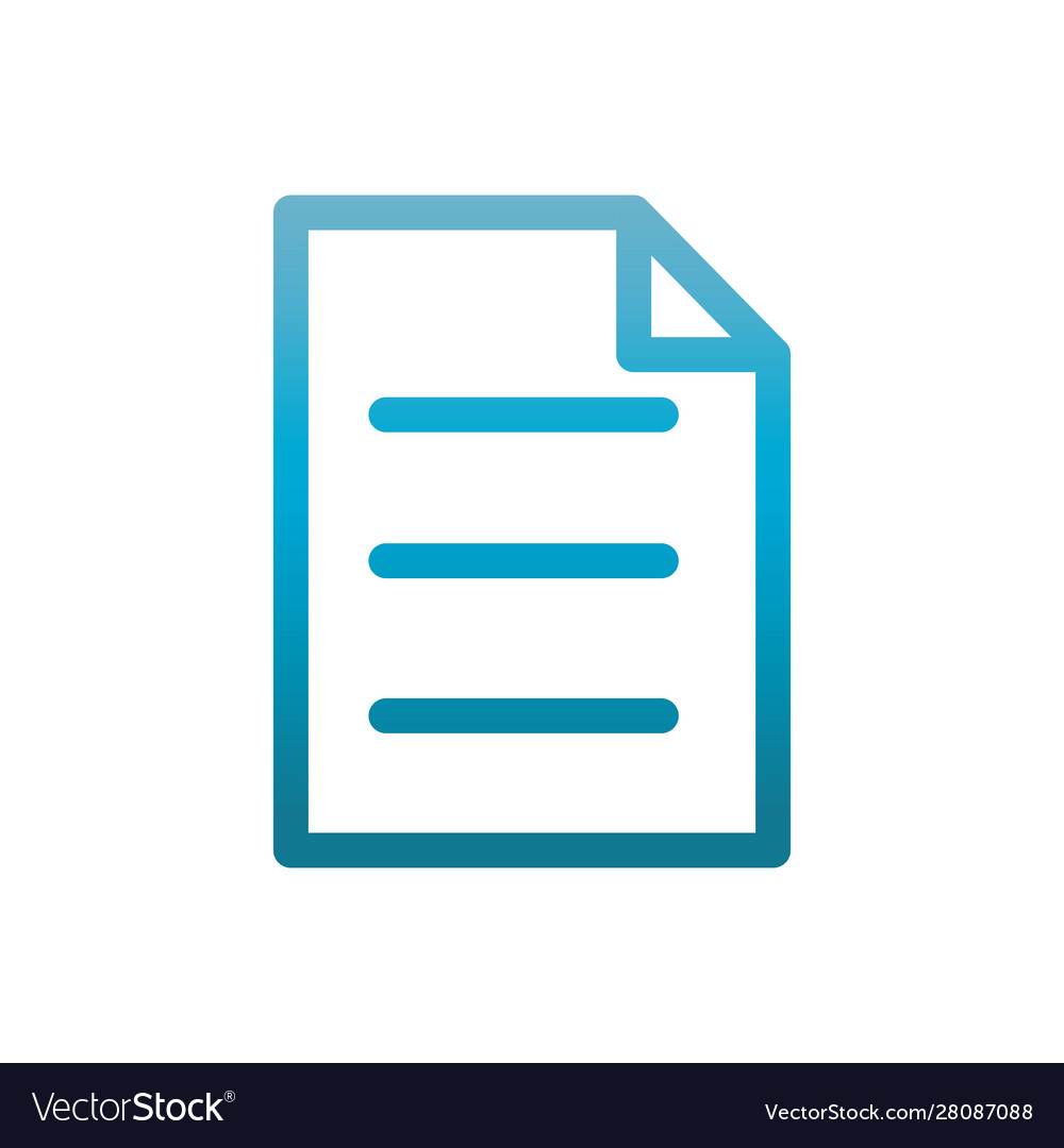 Information user interface blue gradient