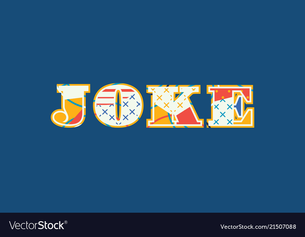 joke-concept-word-art-royalty-free-vector-image