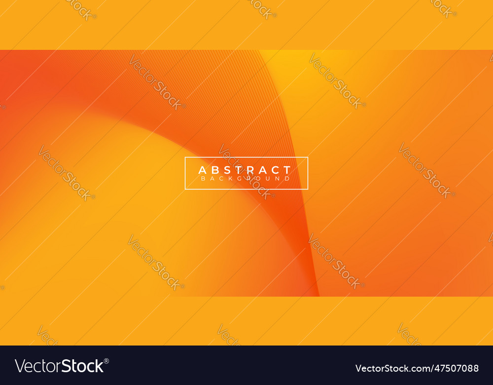 Orange wavy gradient background design