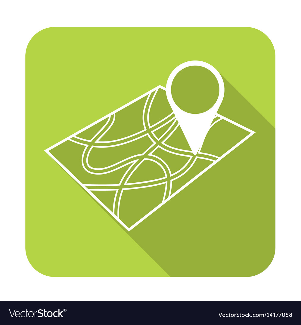 Pointer on map icon