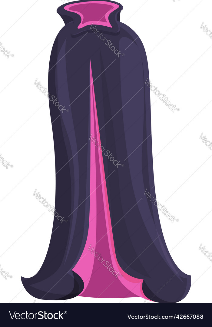Vampire Cloak Icon Cartoon Super Hero Royalty Free Vector Vampire Cloak Icon Cartoon Super Hero Royalty Free Vector