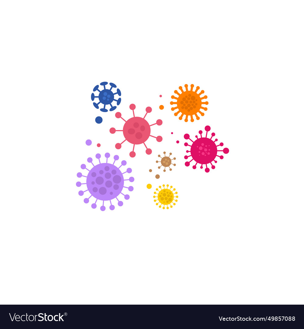 Virus icon sign symbol covid-19 or corona Vector Image