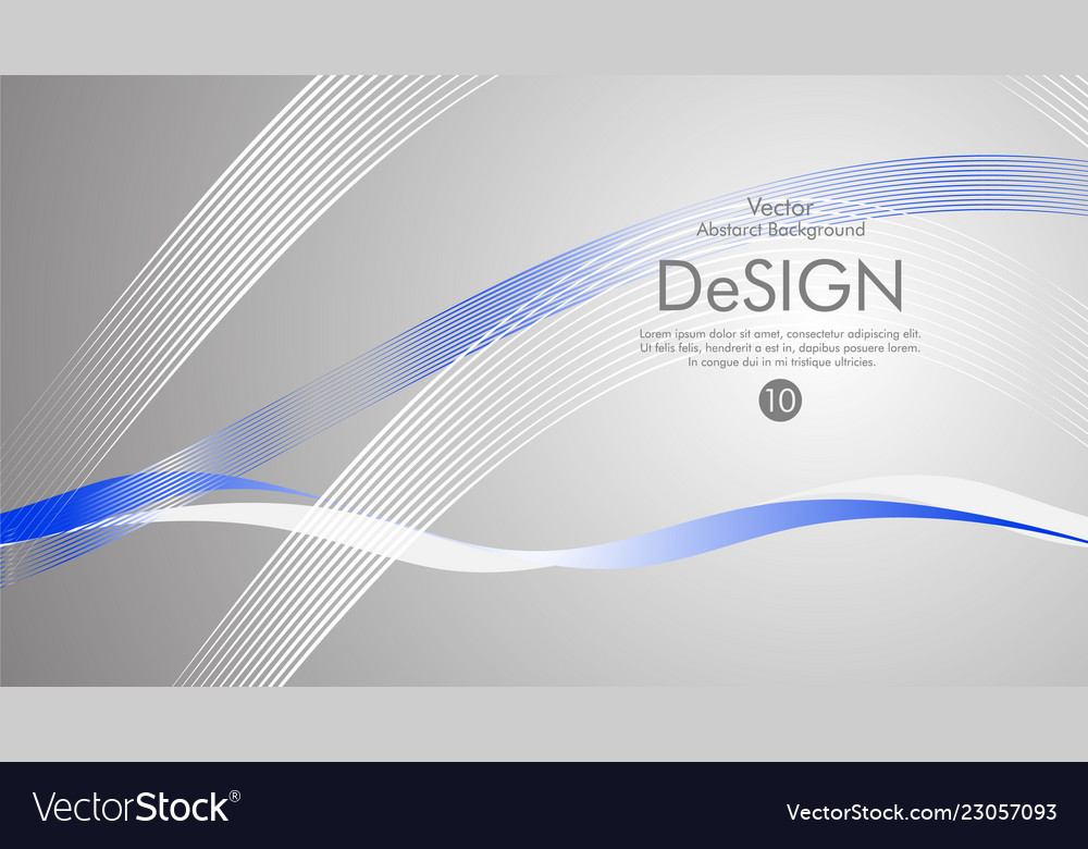 Abstract Flowing Color Wave Background