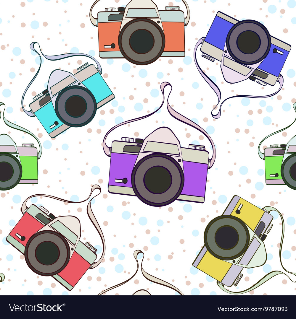 Camera Pattern - Seamless