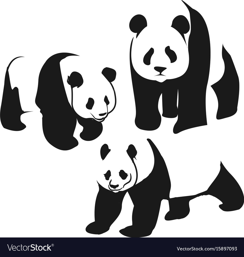 Download Bear Nature Panda Bear Royalty-Free Stock Illustration