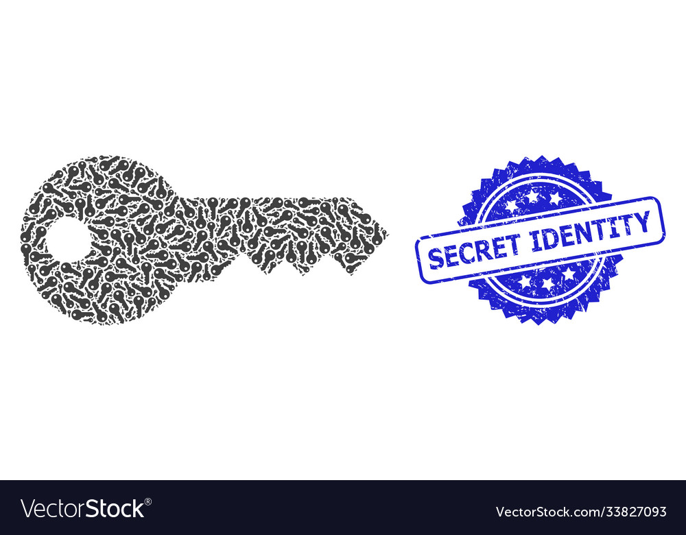 Scratched secret identity seal and recursive key