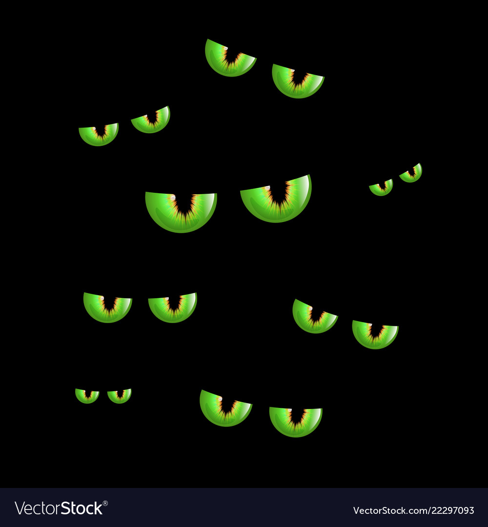 Spooky eyes halloween background