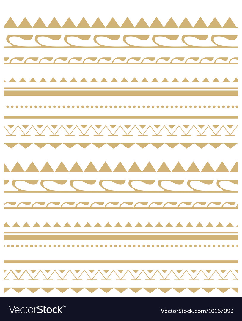 Tribal Aztec Pattern
