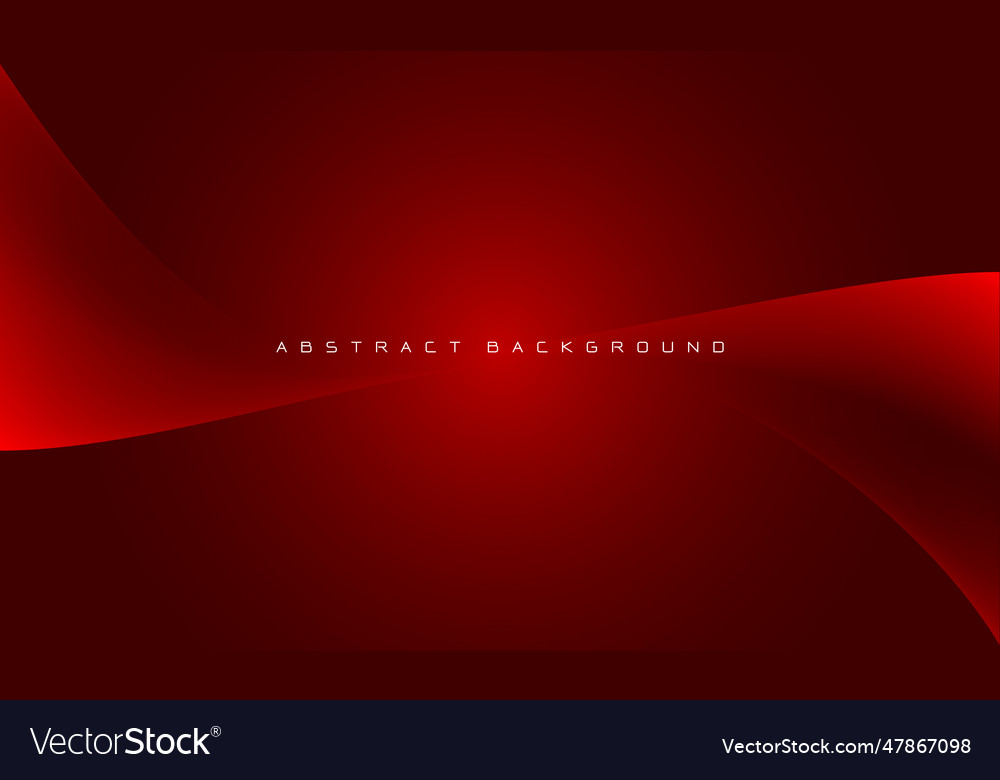 Abstract red curve futuristic with blank space vector image Abstract red curve futuristic with blank space