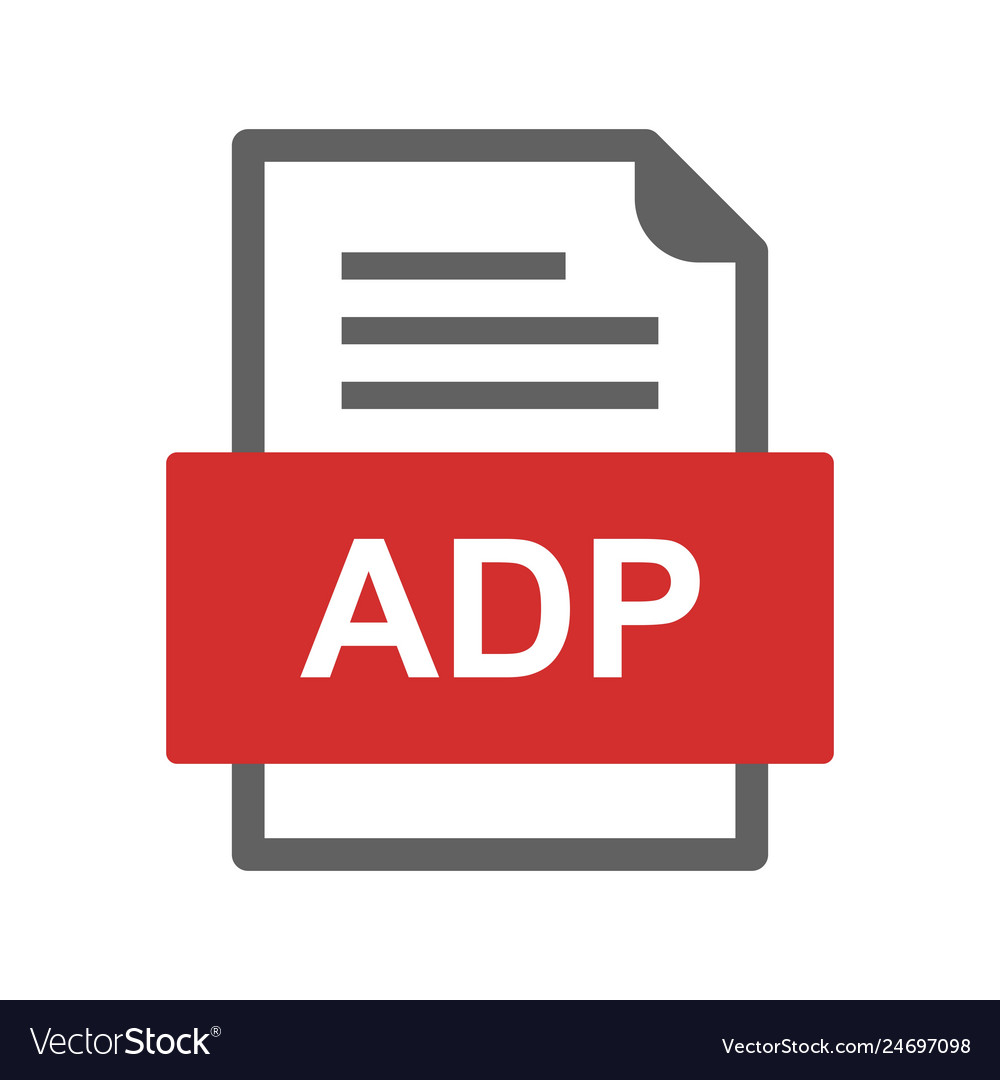 Adp file document icon