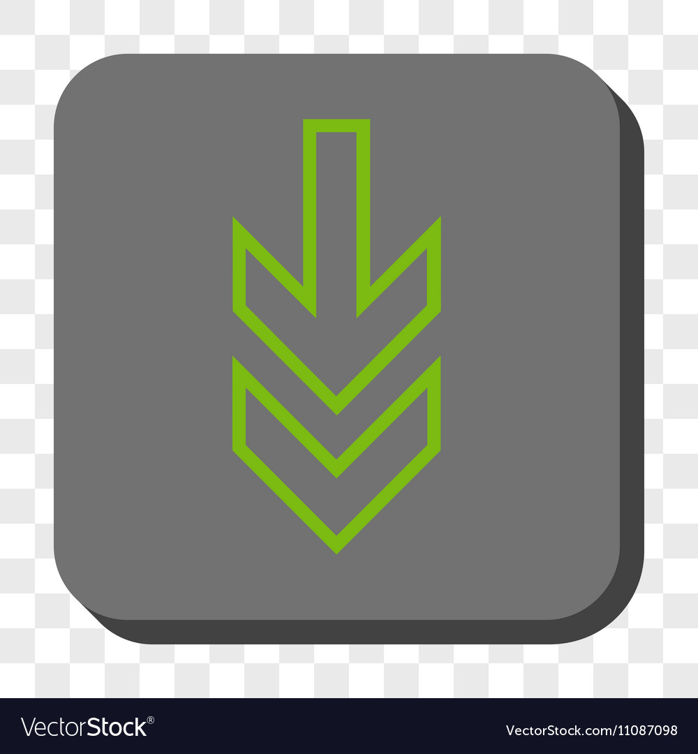 Direction down rounded square button