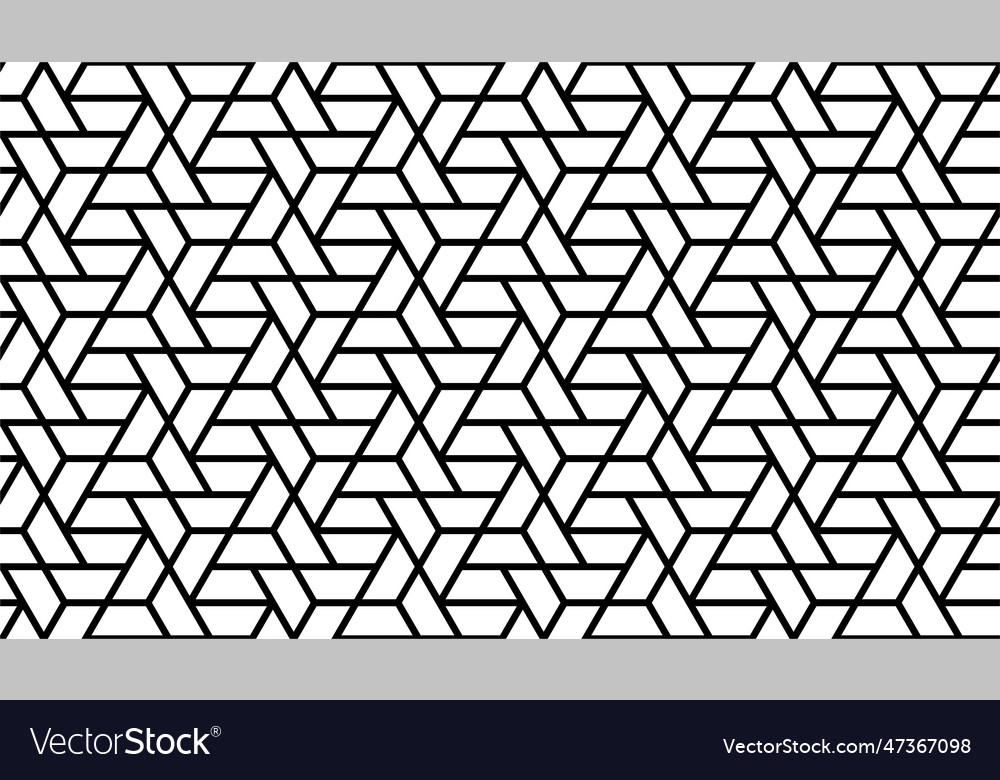 Elegant abstract geometric pattern