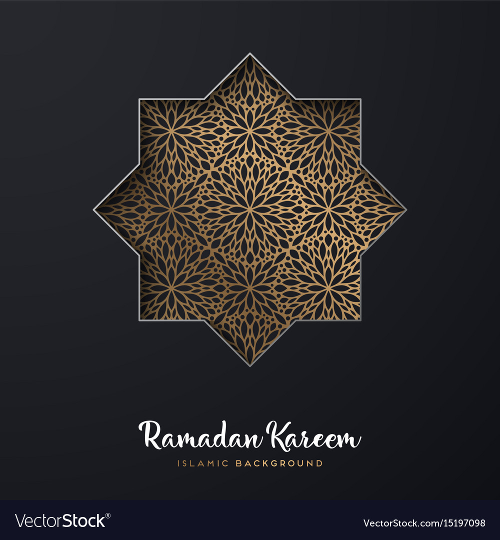 Islamic background Royalty Free Vector Image - VectorStock