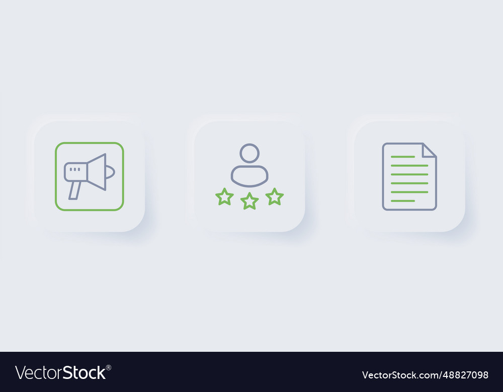 Set line file document consumer product rating