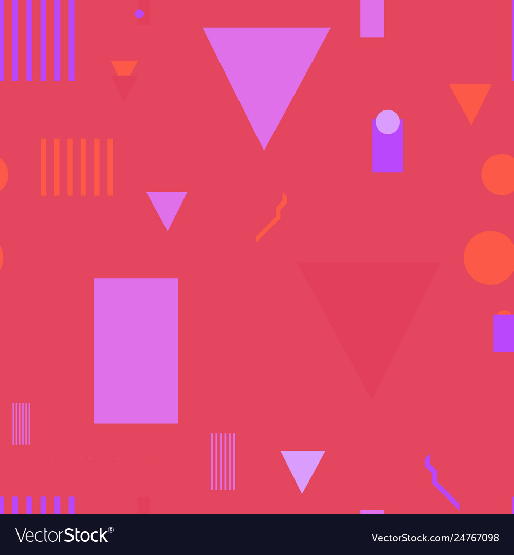 Simple geometry seamless pattern