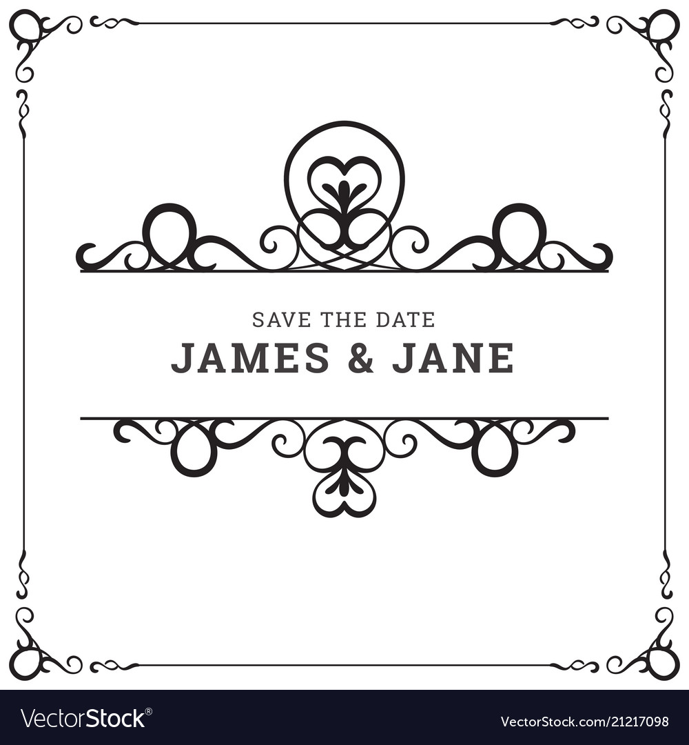 45  Wedding Card Border Design Images Images dariak cinque