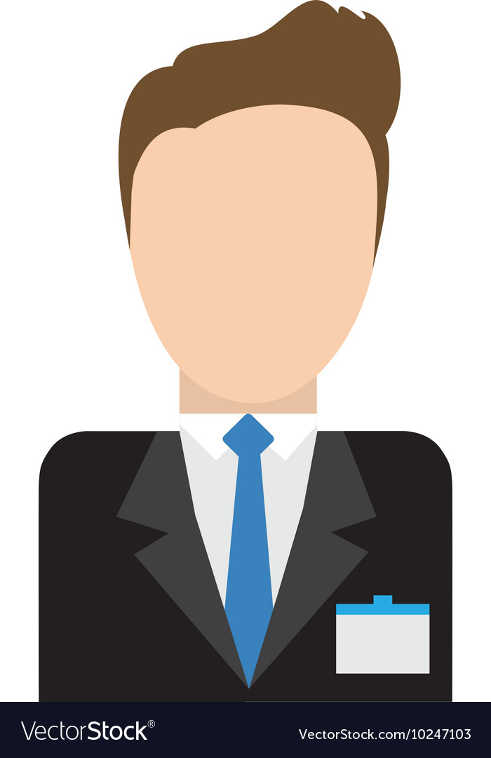 Businessman Avatar Icon Vector Illustration Stock Vector by ©captainvector  392322342