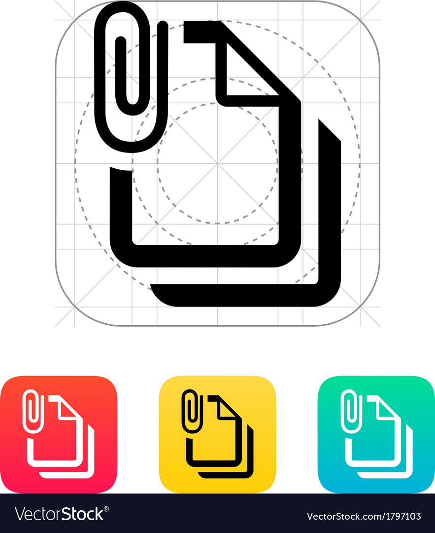 Files Attachment Icon