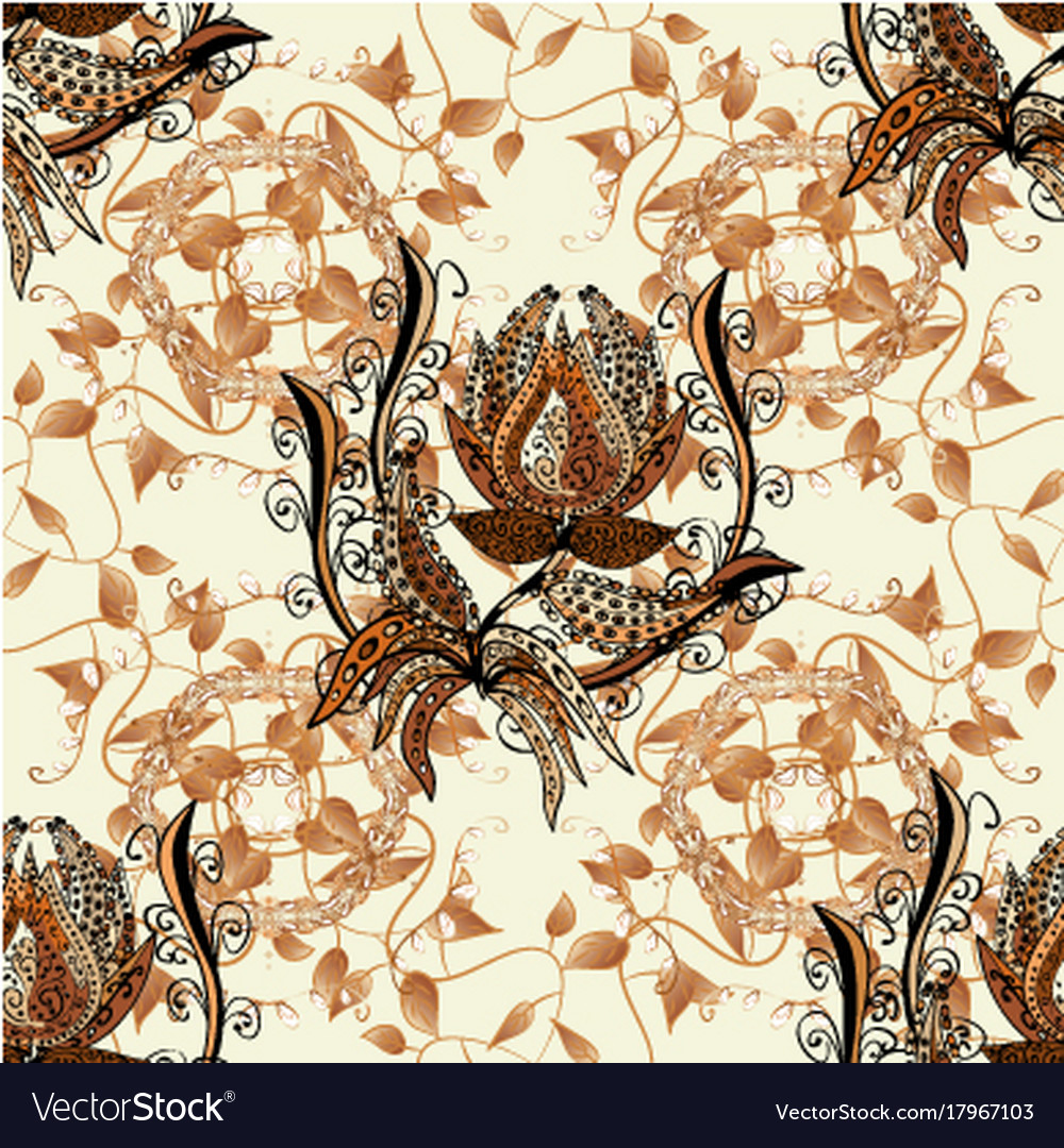 Flat flower elements design colour spring theme