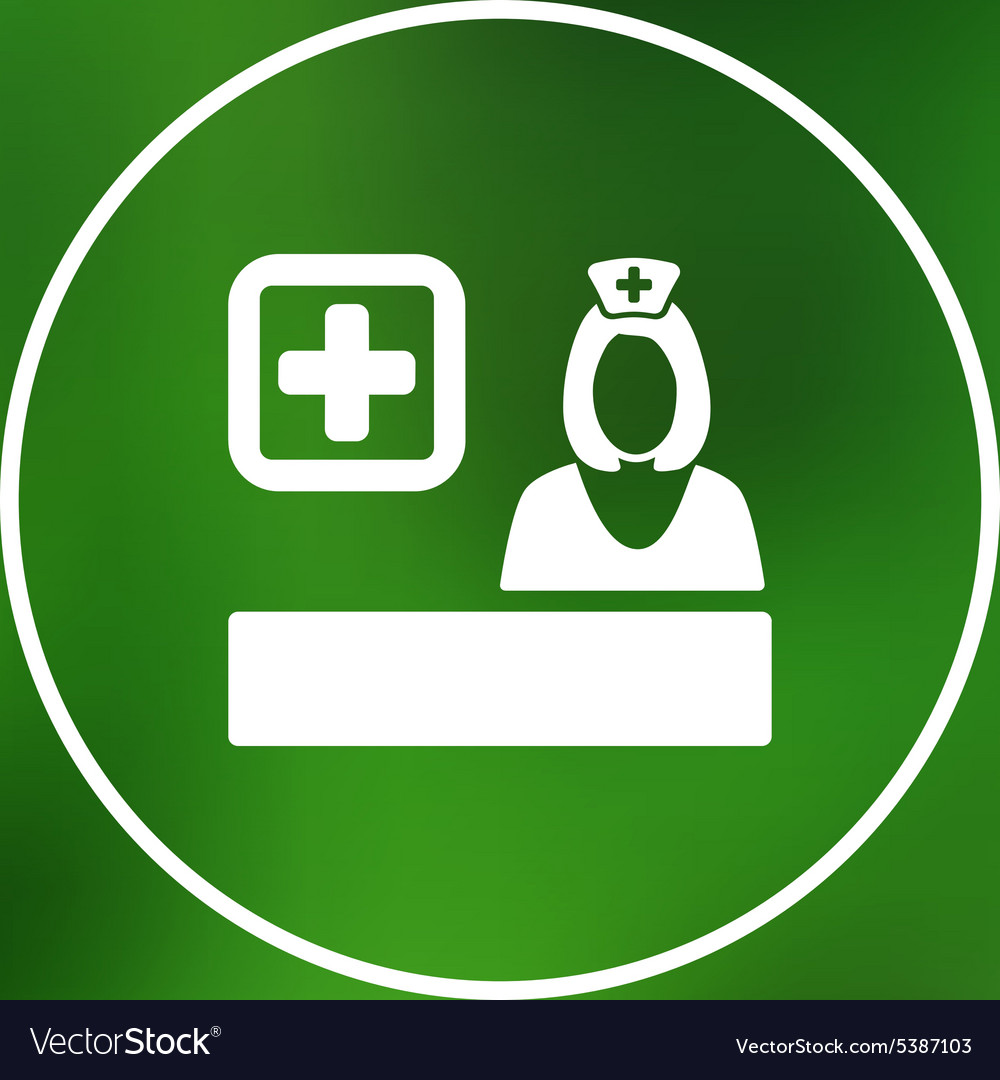 Icon doctor closeup medical graphic design