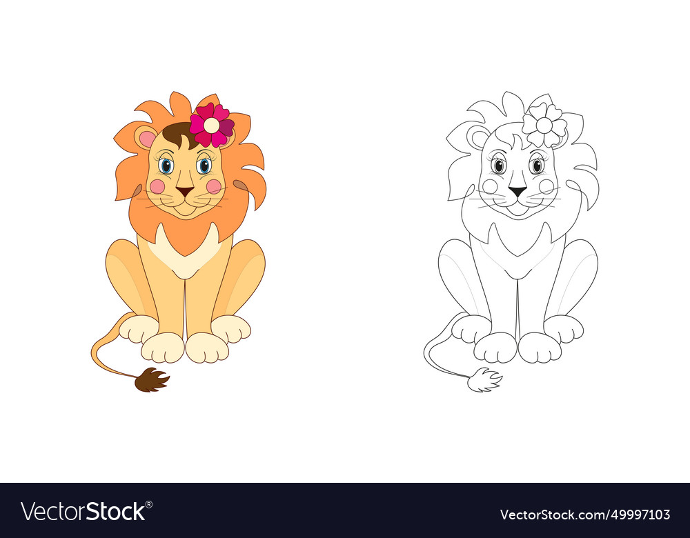 Lion cartoon