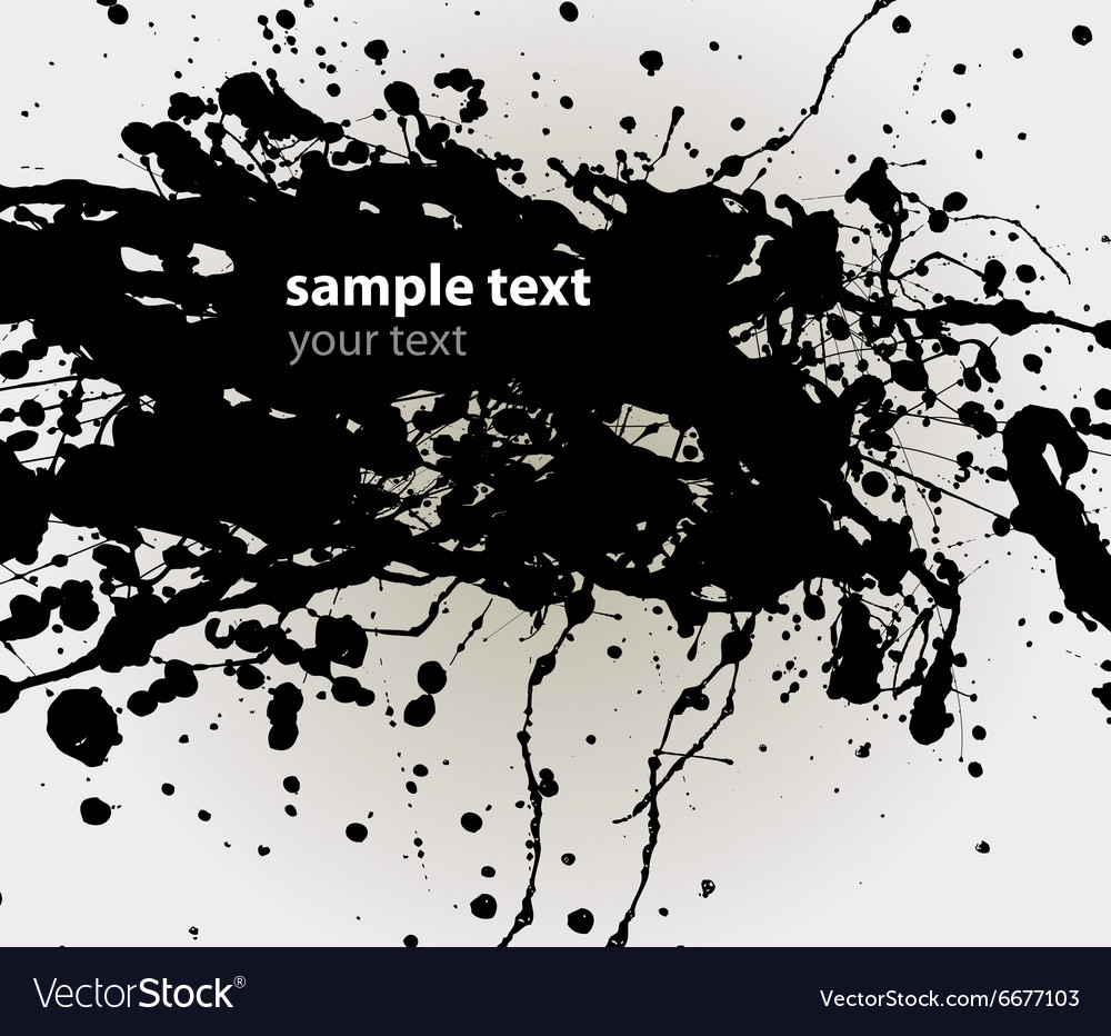 Paint splash background