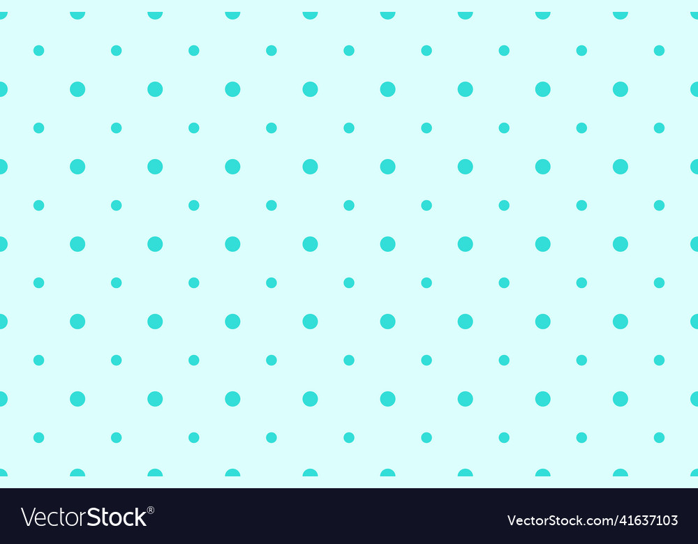 Repeated polka dot pattern with big and small
