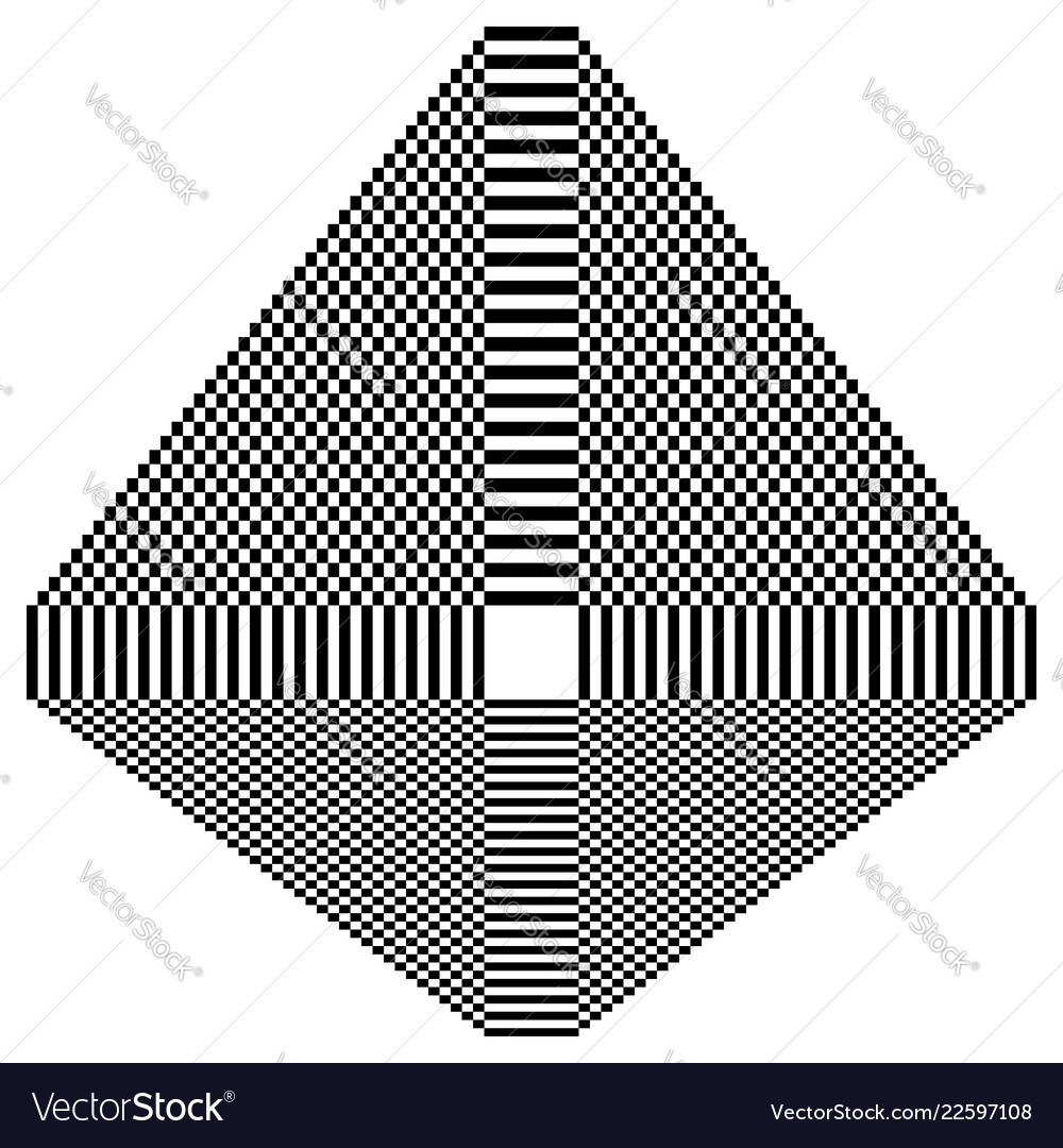 Abstract checkered geometric element structure vector image Abstract checkered geometric element structure