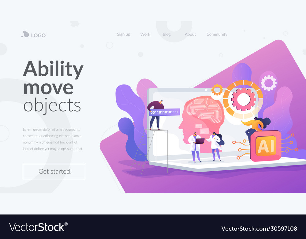 Artificial Intelligence Website Template