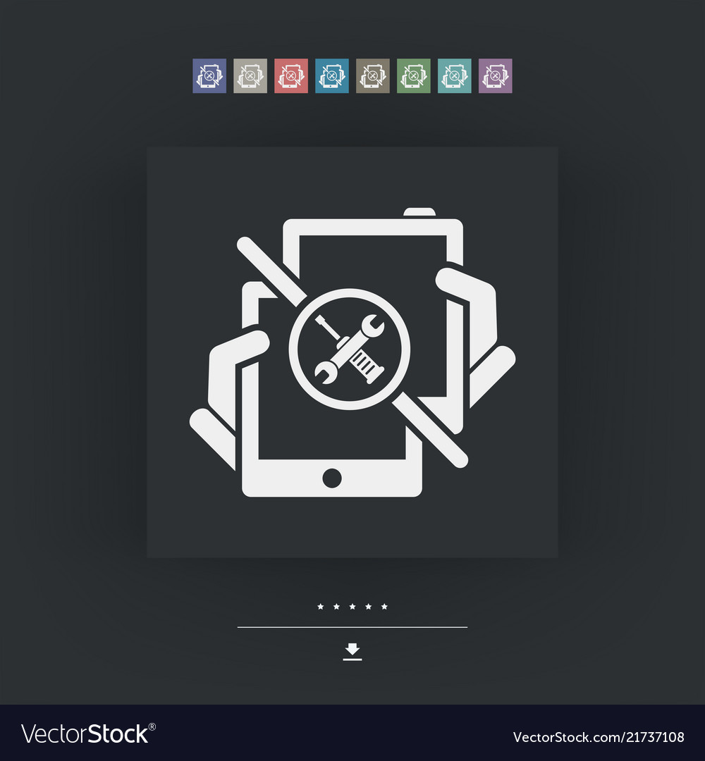 Devices connecting setting Vector Image Devices connecting setting