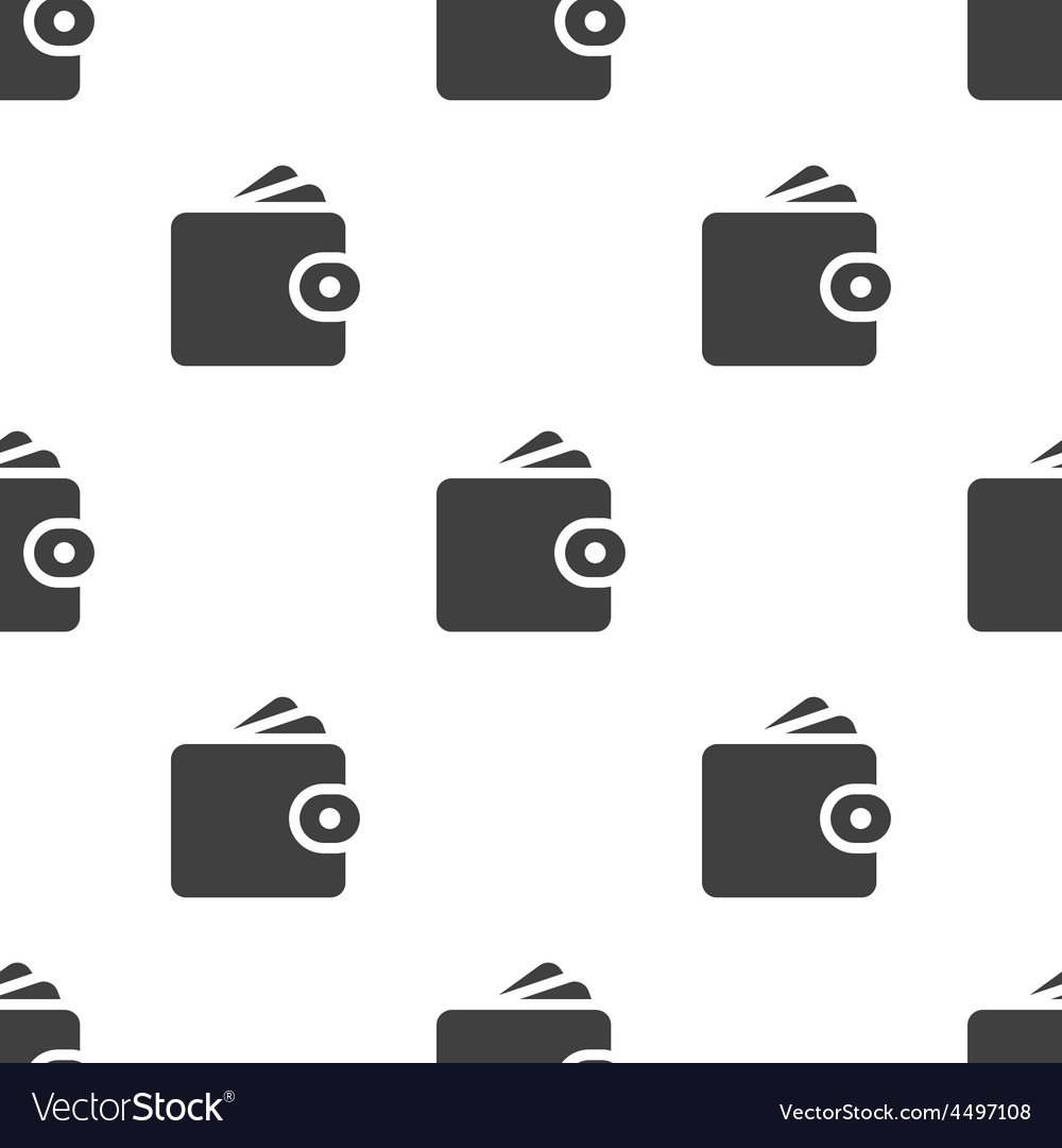 Wallet seamless pattern