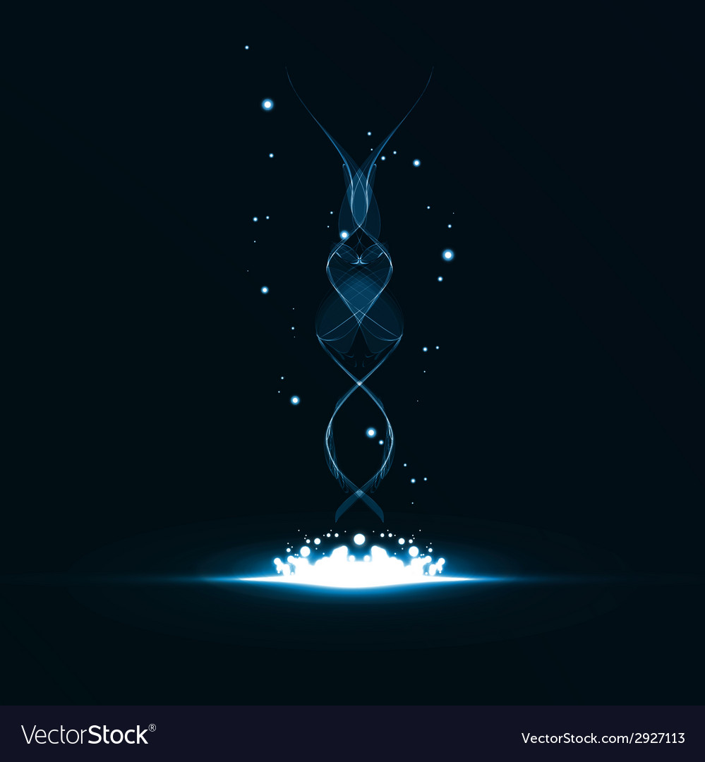 Abstract creative dynamic element