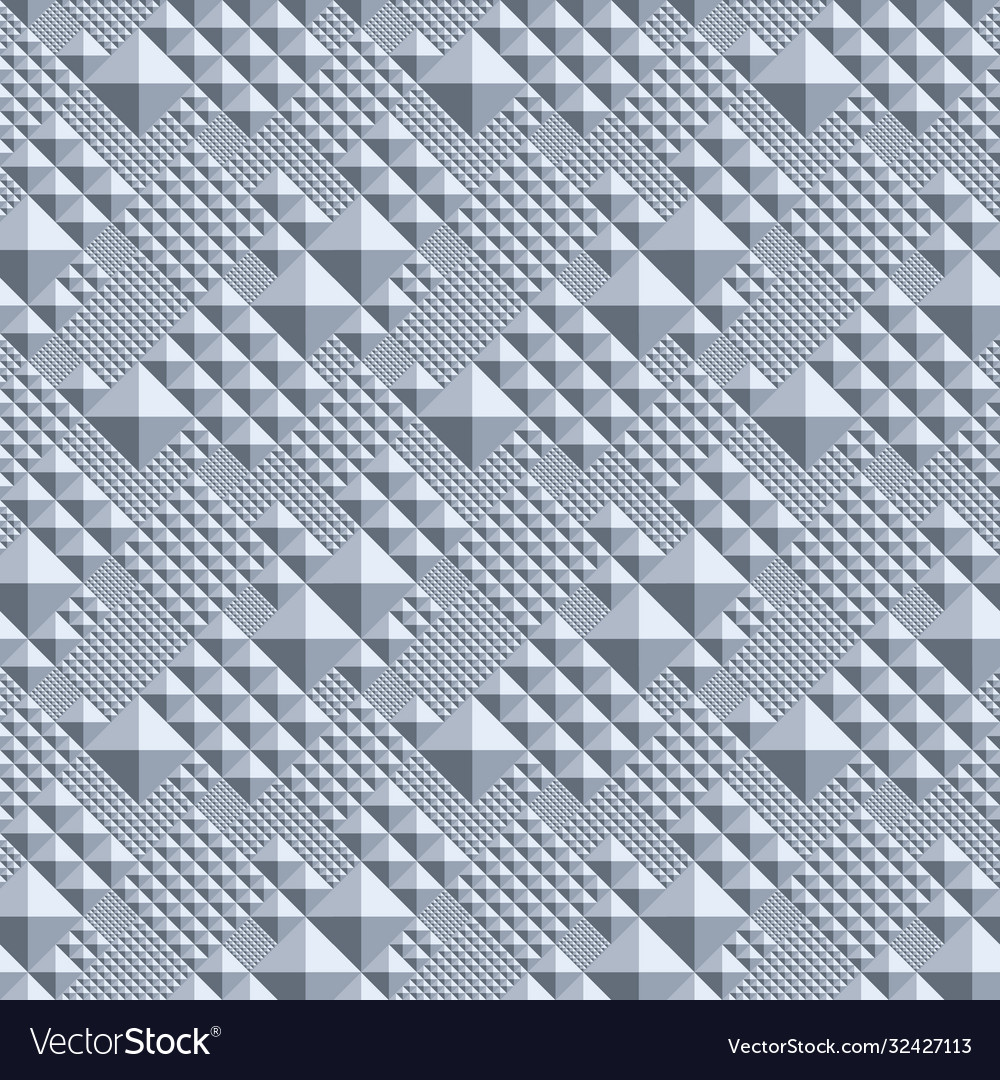 Triangle convex abstract seamless pattern