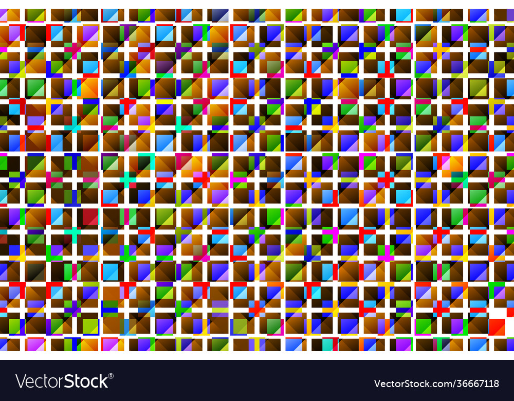 Geometric colorful background abstract squared vector image Geometric colorful background abstract squared