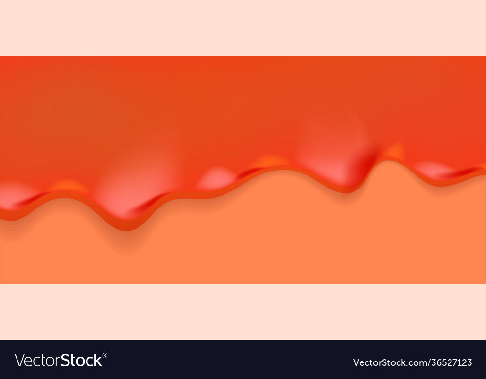 Red dripping slime pattern Vector Image Red dripping slime pattern