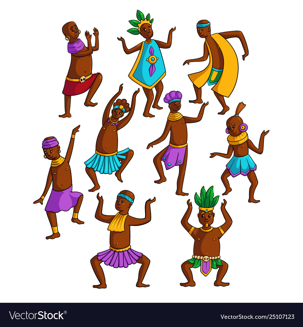 Download Tribal African People Royalty-Free Stock Illustration