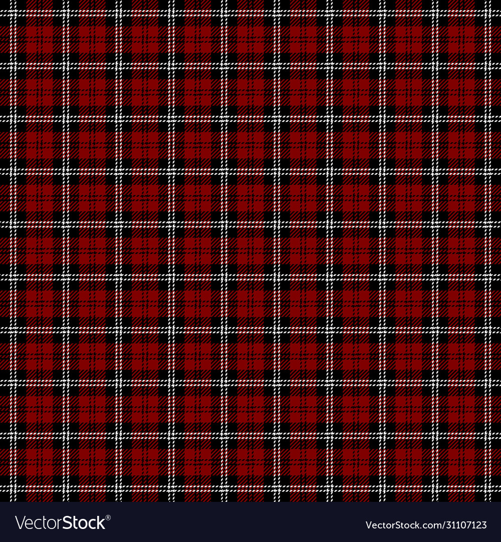 Tartan plaid pattern scottish cage Royalty Free Vector Image