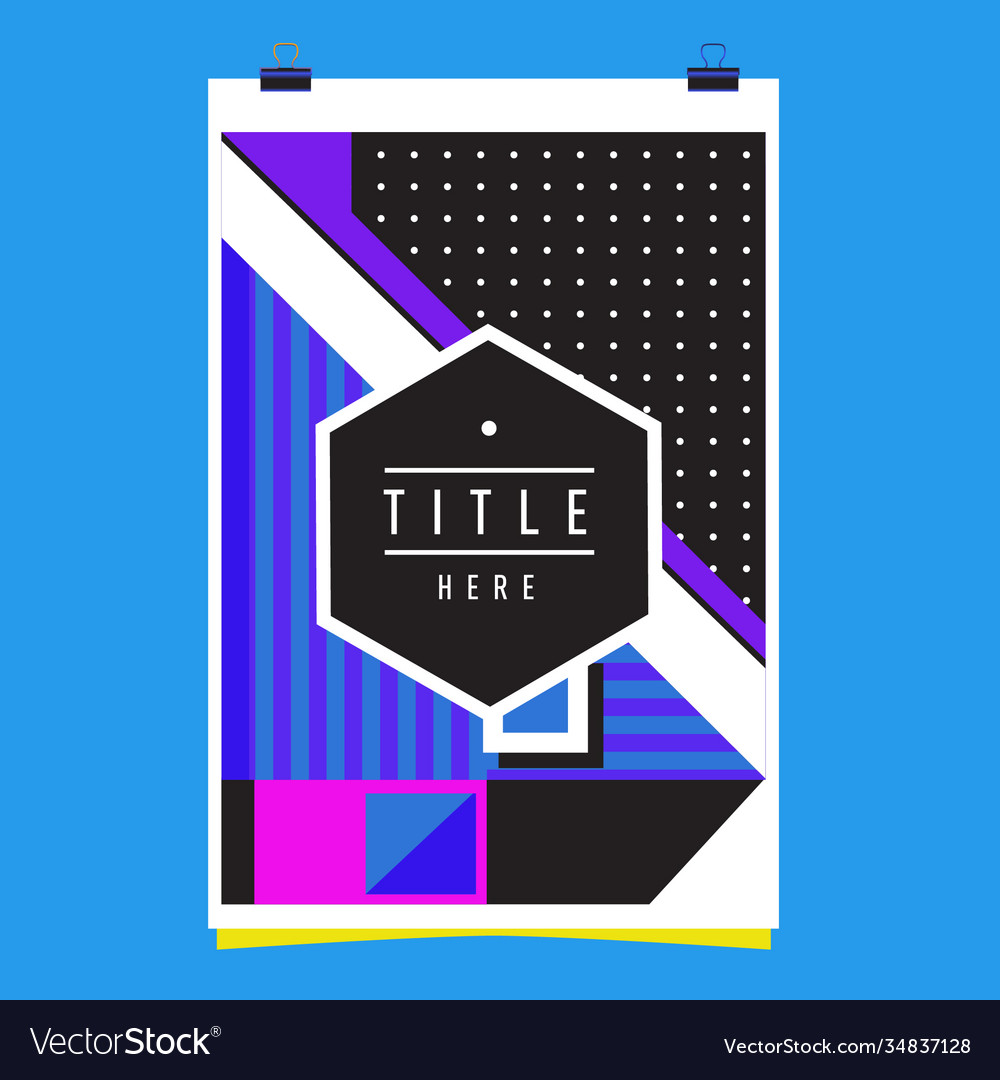 Abstract colorful geometric pattern background Vector Image Abstract colorful geometric pattern background