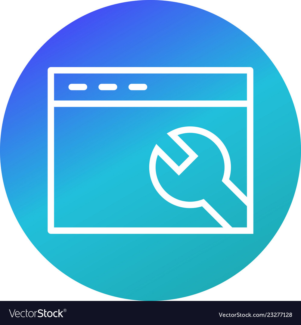 Browser settings icon