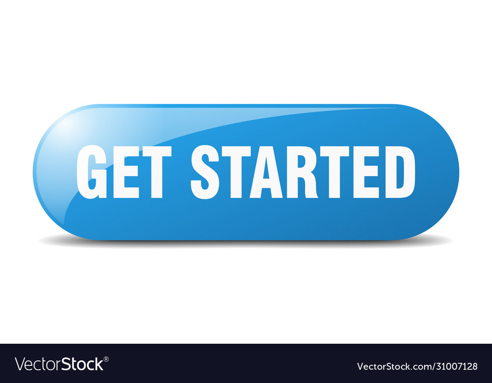Get started button sign key push