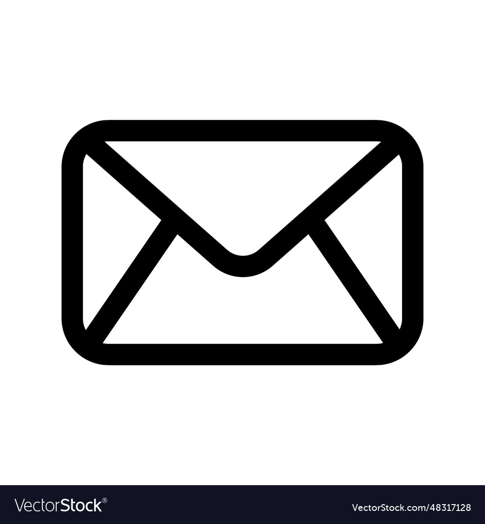 Message icon vector image Message icon