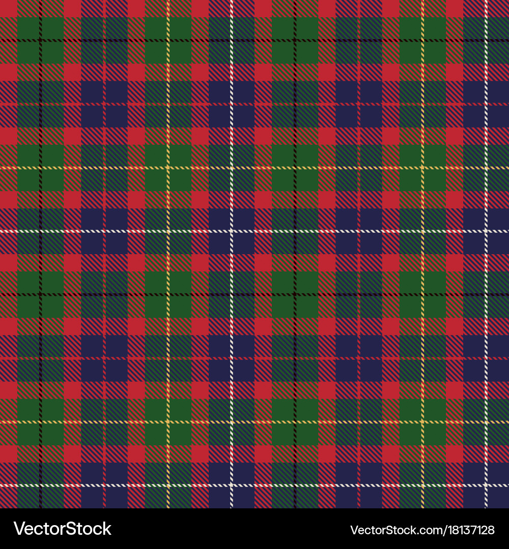 Tartan seamless pattern background Royalty Free Vector Image