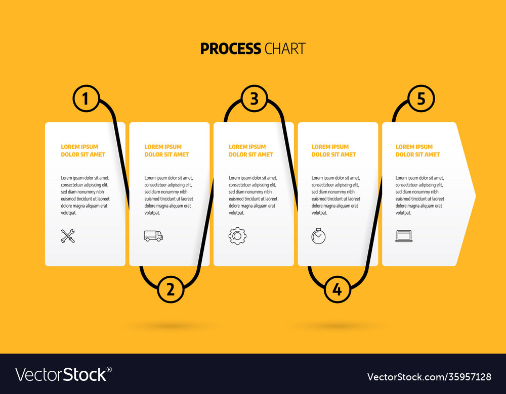 Timeline Process Infographic