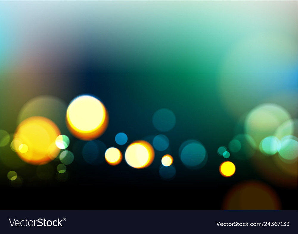 Abstract bokeh light colors background
