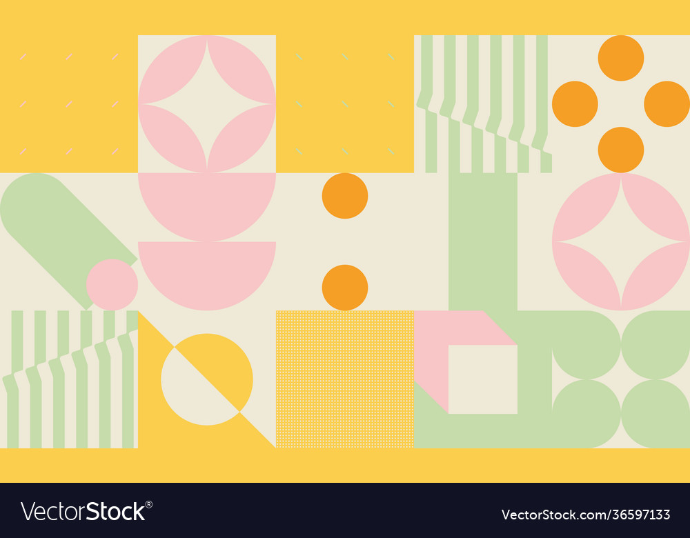 Abstract repetitive pattern design vector image Abstract repetitive pattern design