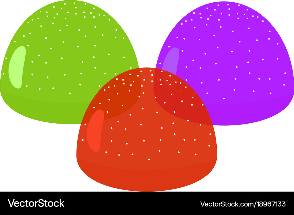Abstract sweet candy Royalty Free Vector Image