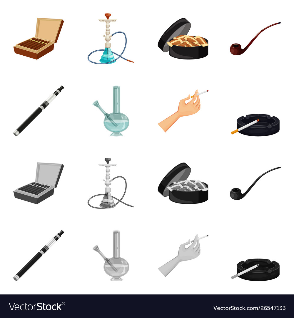 Isolated object refuse and stop icon set vector image Isolated object refuse and stop icon set
