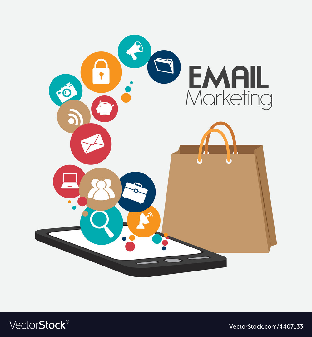 Marketing design Royalty Free Vector Image - VectorStock