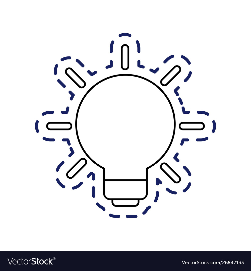 Patch light bulb invention isolated icon